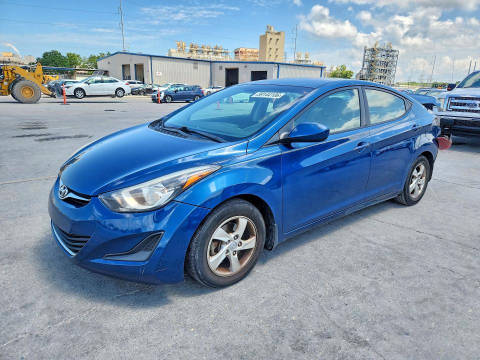 HYUNDAI ELANTRA 2014 with VIN KMHDH4AE4EU064758 - Photo from auction