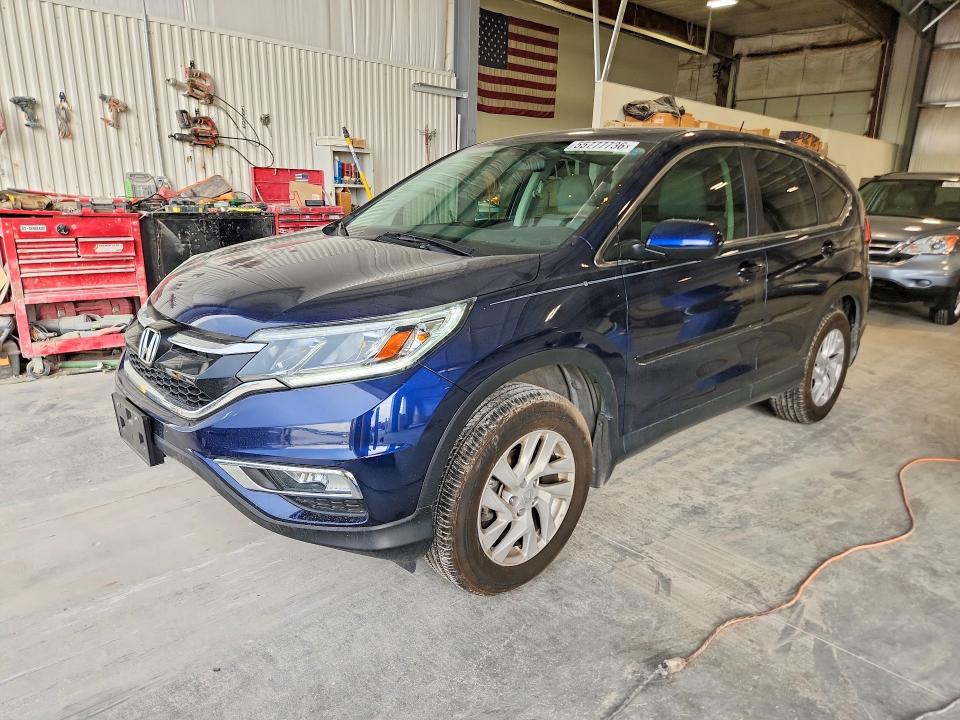 HONDA CR-V 2015 with VIN 2HKRM4H53FH615639 - Photo from auction