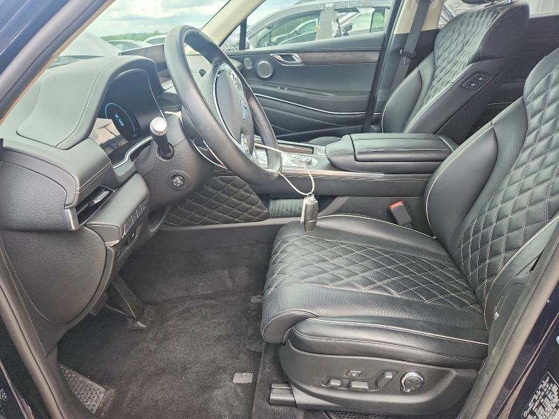 Photo 7 from auction – 2021 GENESIS GV80 with VIN KMUHCESC0MU074710