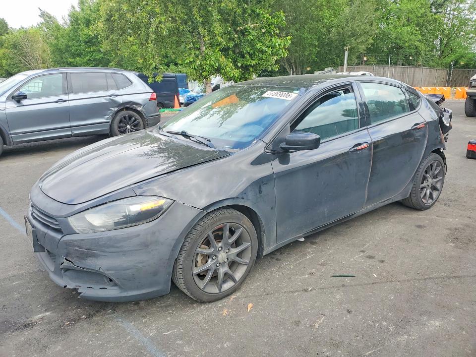 DODGE DART 2015 with VIN 1C3CDFAA5FD378445 - Photo from auction
