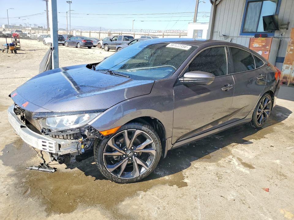 HONDA CIVIC 2020 with VIN 2HGFC2F85LH553397 - Photo from auction