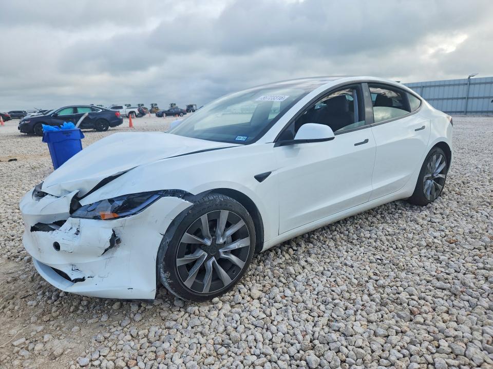TESLA MODEL 3 2025 with VIN 5YJ3E1EA4SF064567 - Photo from auction