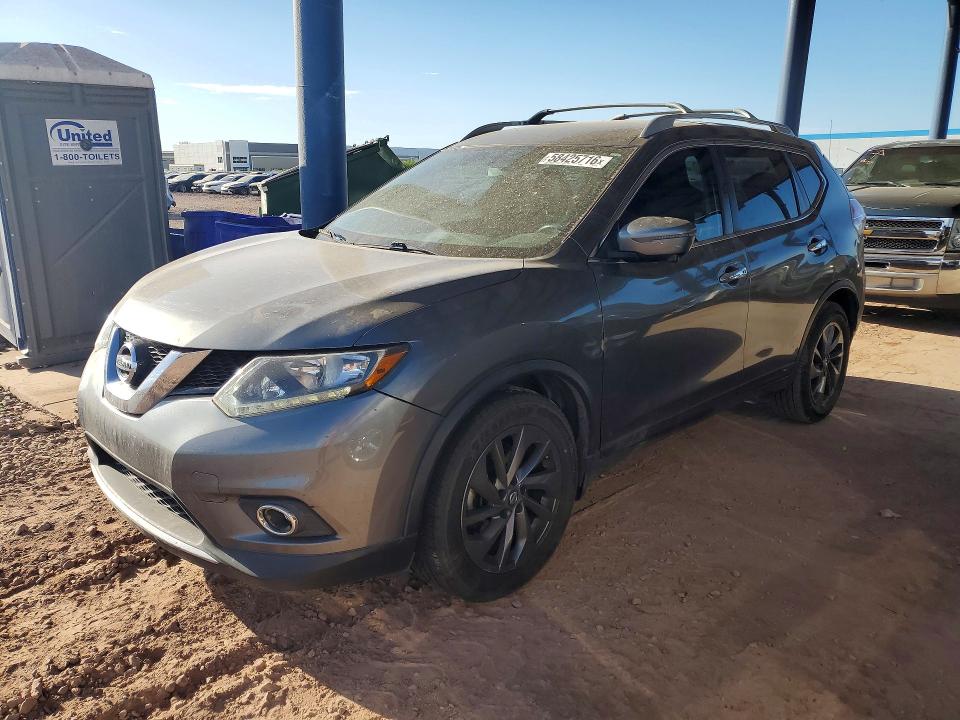 Photo 1 from auction – 2016 NISSAN ROGUE with VIN JN8AT2MT9GW007908