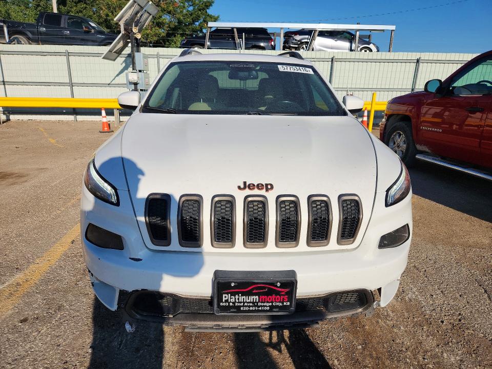 Photo 5 from auction – 2016 JEEP CHEROKEE with VIN 1C4PJLCB6GW324037