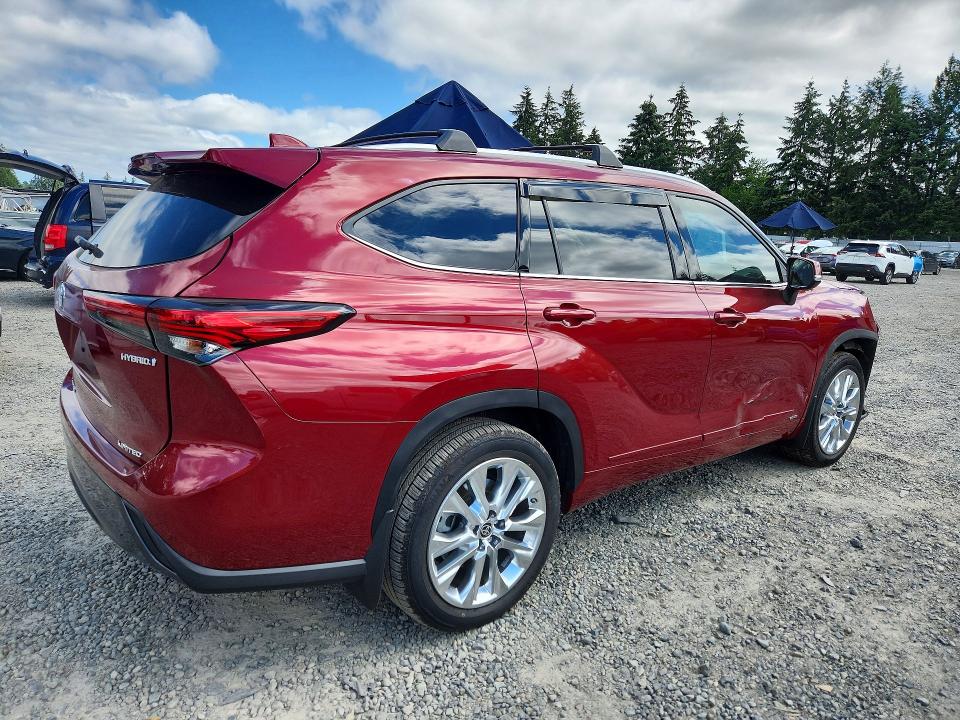 Photo 3 from auction – 2023 TOYOTA HIGHLANDER HYBRID with VIN 5TDXBRCH8PS585254
