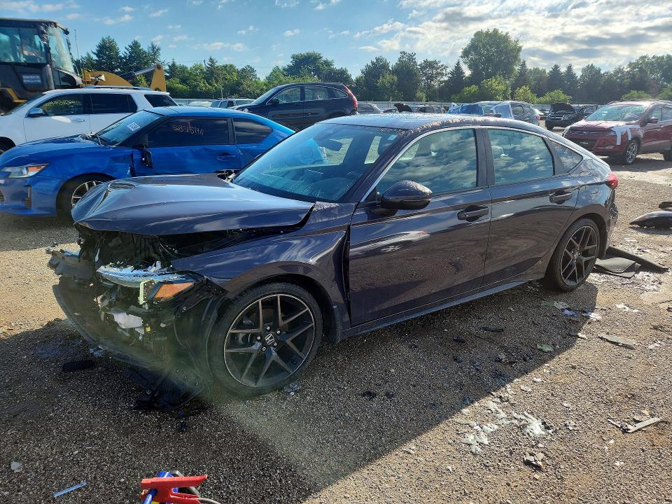 Photo 1 from auction – 2023 HONDA CIVIC with VIN 19XFL1H89PE007547