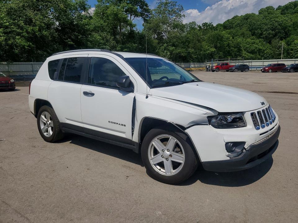 Photo 4 from auction – 2017 JEEP COMPASS with VIN 1C4NJDBB9HD127200