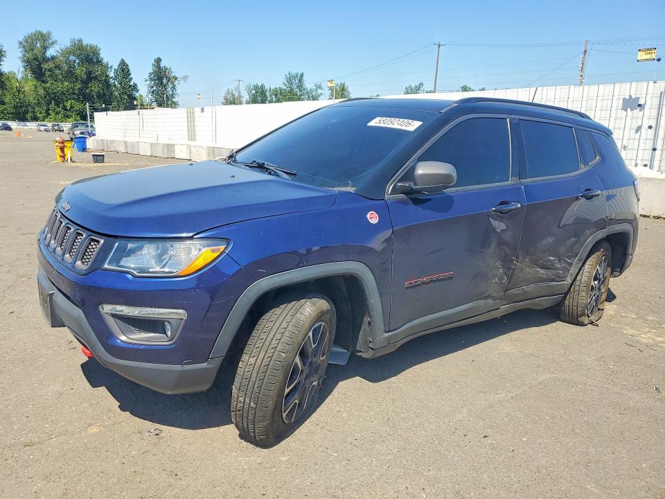 JEEP COMPASS 2020 with VIN 3C4NJDDB0LT248665 - Photo from auction
