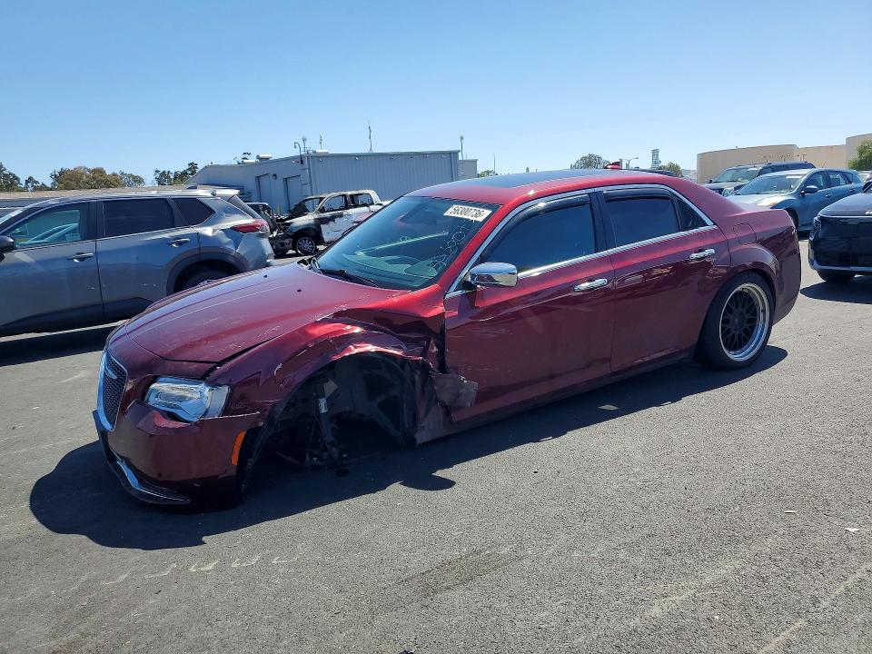 CHRYSLER 300 2019 with VIN 2C3CCAEG1KH568650 - Photo from auction
