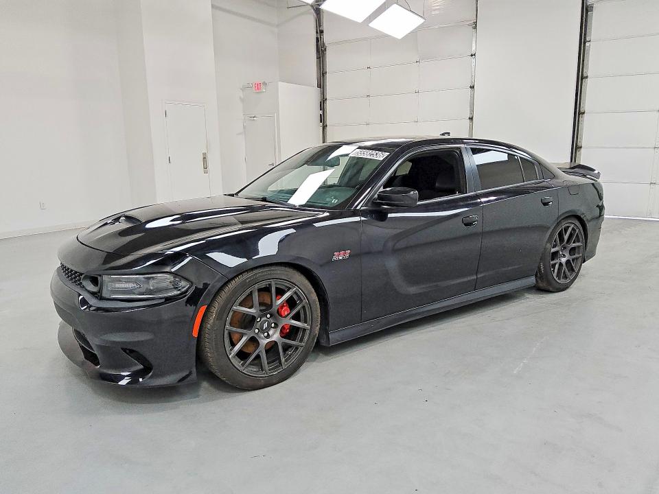 DODGE CHARGER 2018 with VIN 2C3CDXGJ2JH307163 - Photo from auction