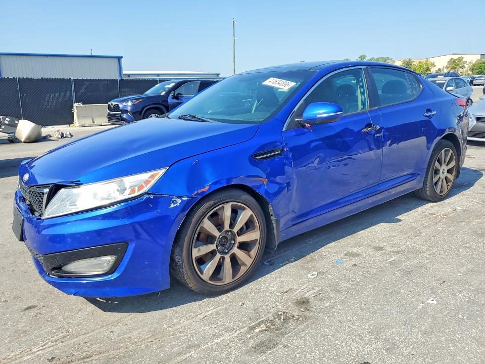 KIA OPTIMA 2013 with VIN 5XXGR4A61DG157815 - Photo from auction