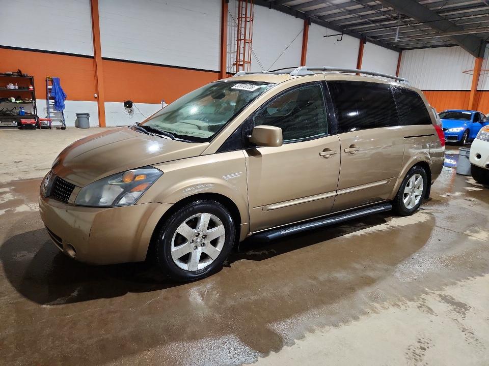 NISSAN QUEST 2004 with VIN 5N1BV28U24N339036 - Photo from auction