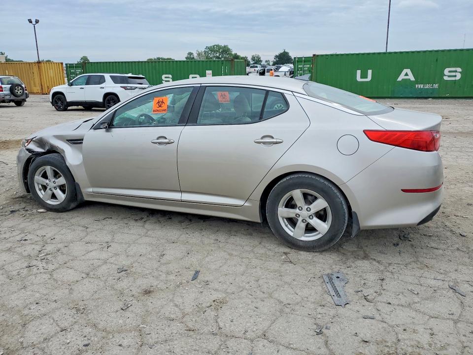 Photo 2 from auction – 2014 KIA OPTIMA with VIN KNAGM4A77E5483418