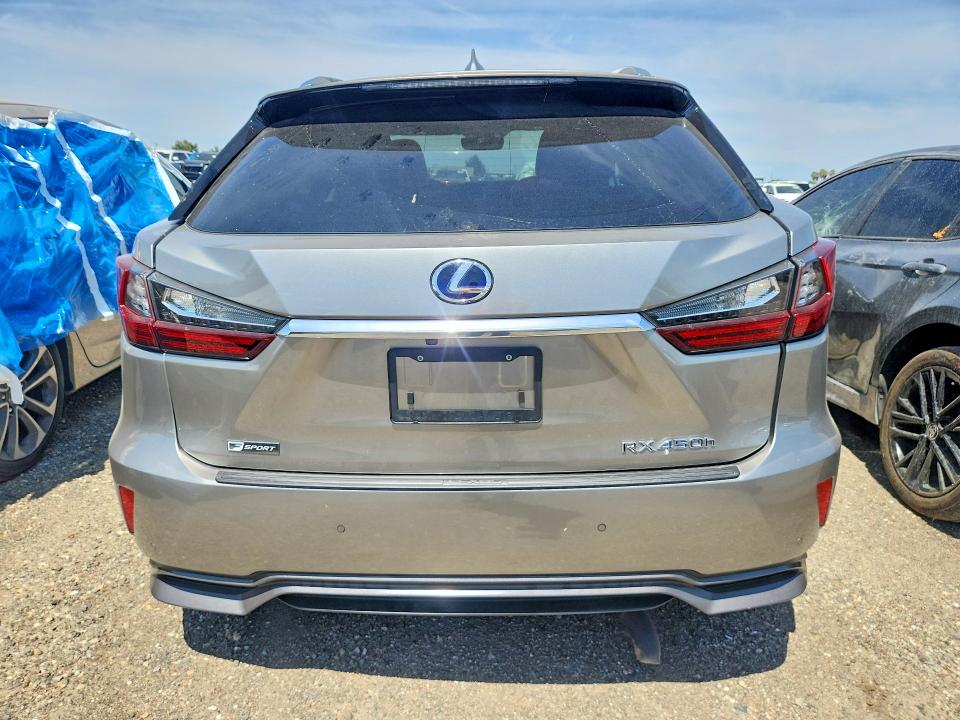 Photo 6 from auction – 2019 LEXUS RX 450H with VIN 2T2BGMCA0KC042012