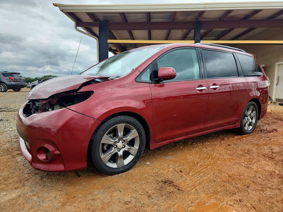 TOYOTA SIENNA 2013 with VIN 5TDXK3DC0DS315219 - Photo from auction