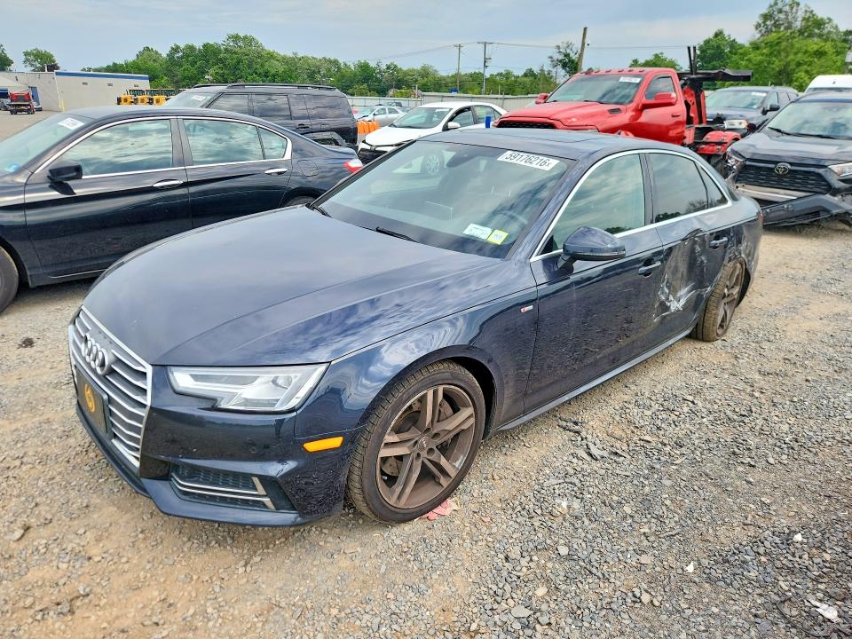 AUDI A4 2017 with VIN WAUENAF41HN068388 - Photo from auction
