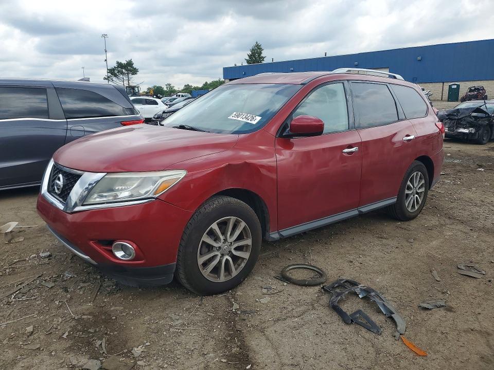 NISSAN PATHFINDER 2015 with VIN 5N1AR2MN8FC656705 - Photo from auction