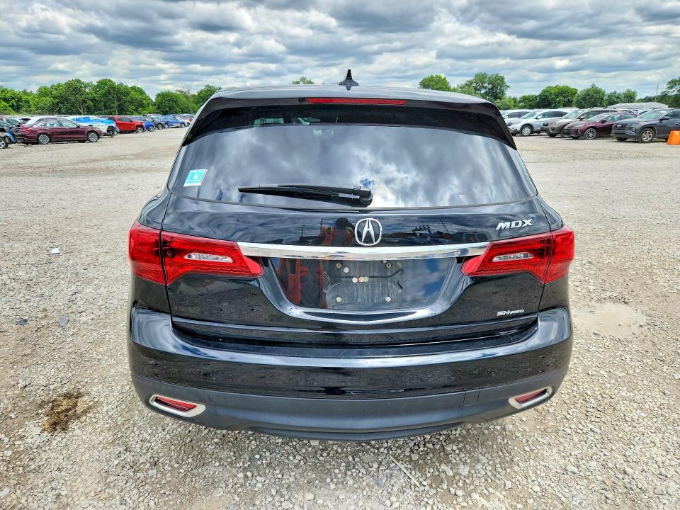 Photo 6 from auction – 2014 ACURA MDX with VIN 5FRYD4H43EB017999