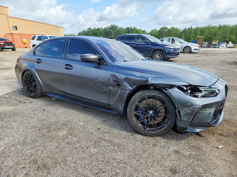 Photo 4 from auction – 2022 BMW M3 with VIN WBS33AY0XNFM20828