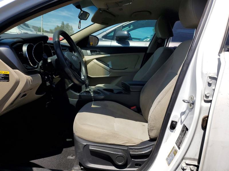 Photo 7 from auction – 2012 KIA OPTIMA with VIN 5XXGM4A78CG055868