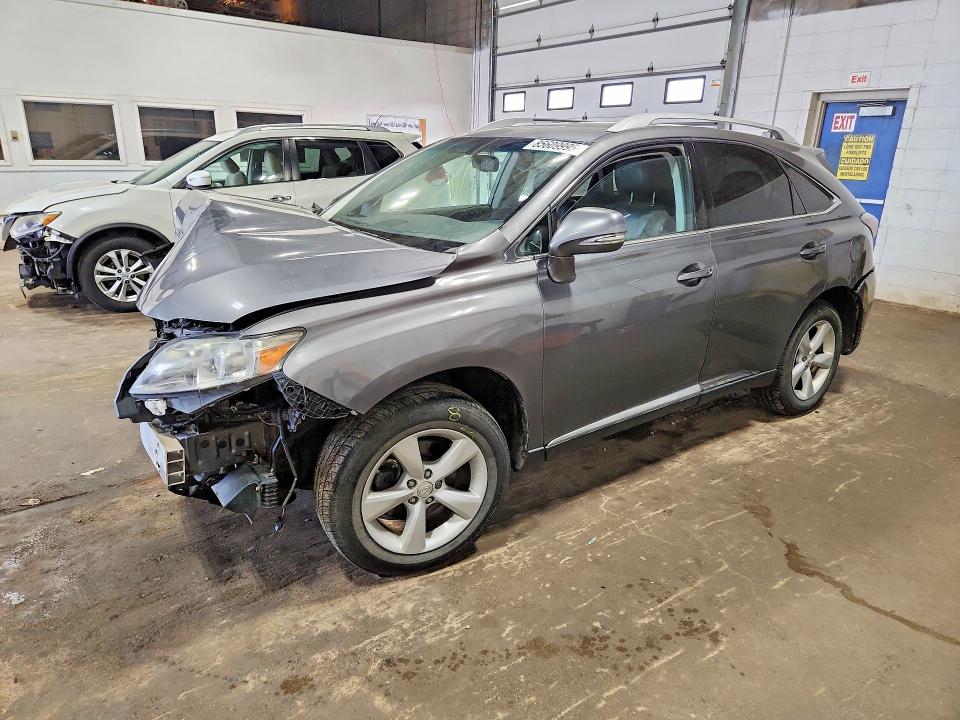LEXUS RX 2012 with VIN 2T2BK1BAXCC132123 - Photo from auction