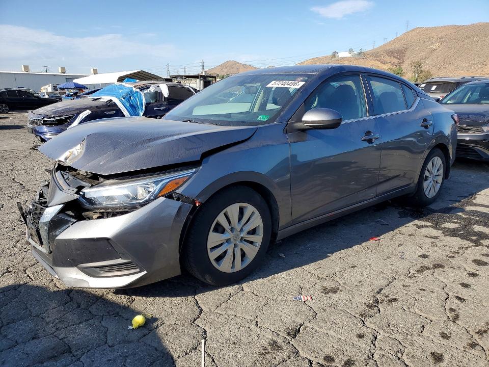 NISSAN SENTRA 2022 with VIN 3N1AB8BV5NY240604 - Photo from auction