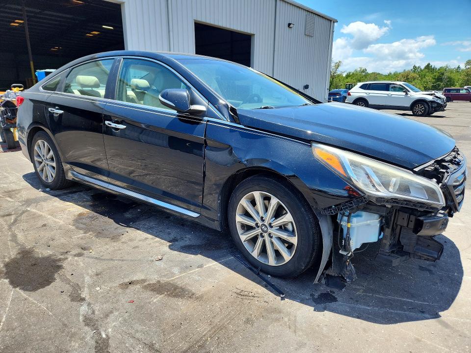 Photo 4 from auction – 2017 HYUNDAI SONATA with VIN 5NPE34AF0HH517501
