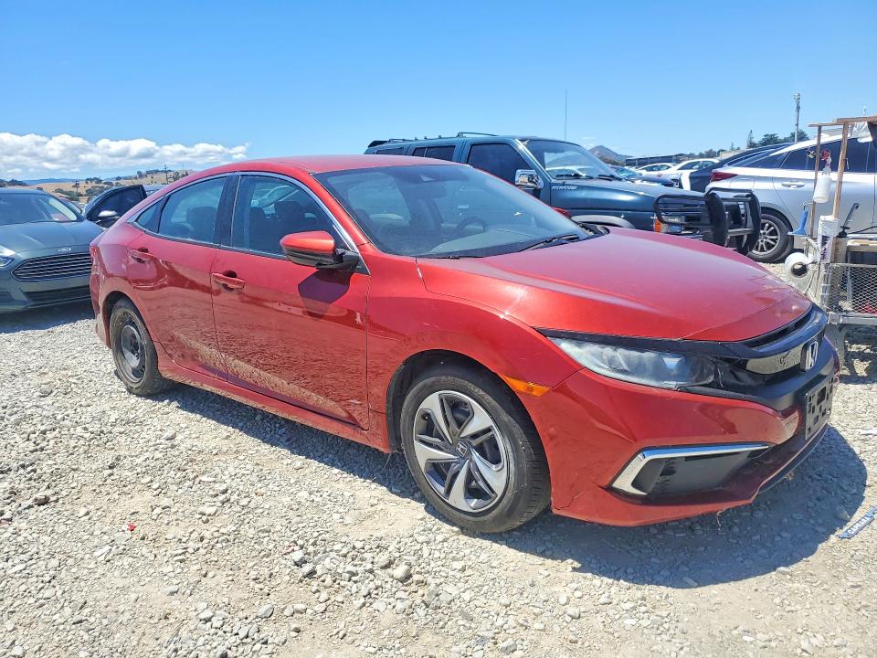 Photo 4 from auction – 2020 HONDA CIVIC with VIN 19XFC2F68LE201522