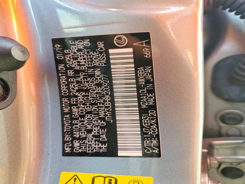 Photo 14 from auction – 2019 LEXUS UX with VIN JTHY3JBH8K2009277