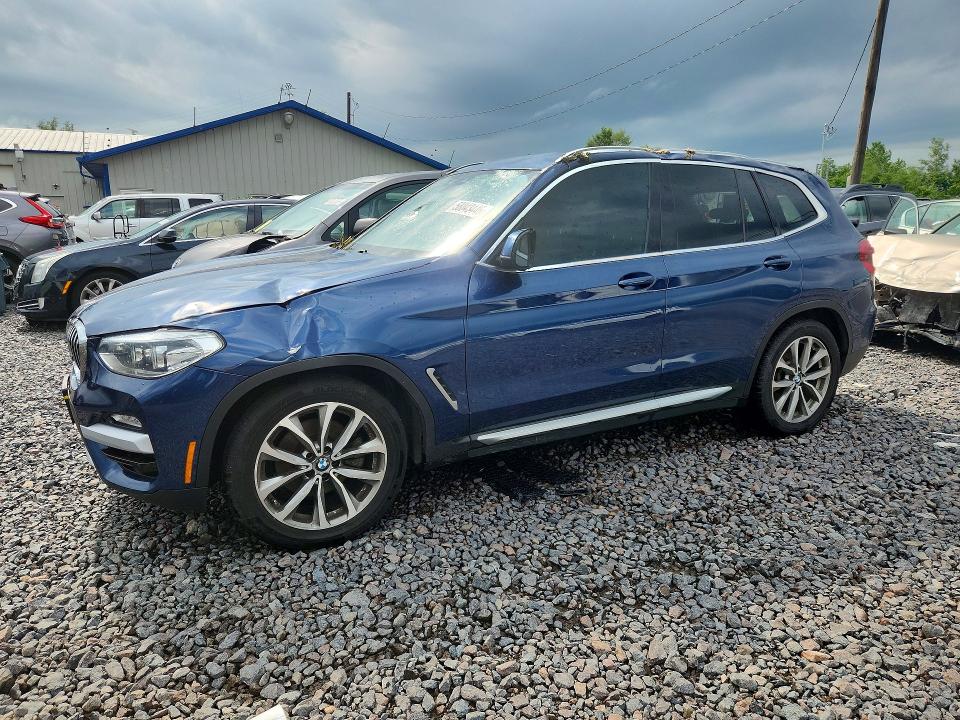 BMW X3 2019 with VIN 5UXTR9C57KLD96963 - Photo from auction