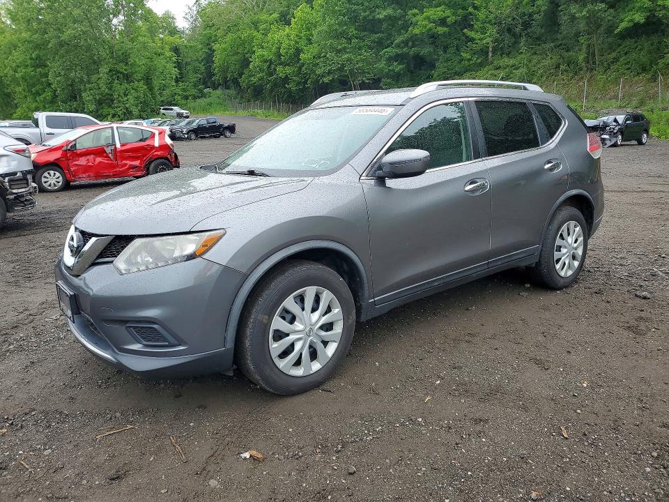 NISSAN ROGUE 2016 с VIN KNMAT2MV8GP648104 - Фото с аукциона