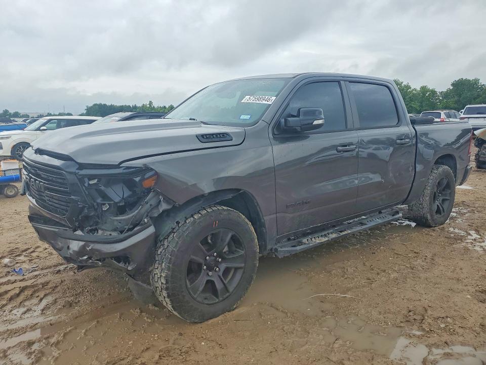 RAM 1500 2021 with VIN 1C6RREFT4MN575505 - Photo from auction