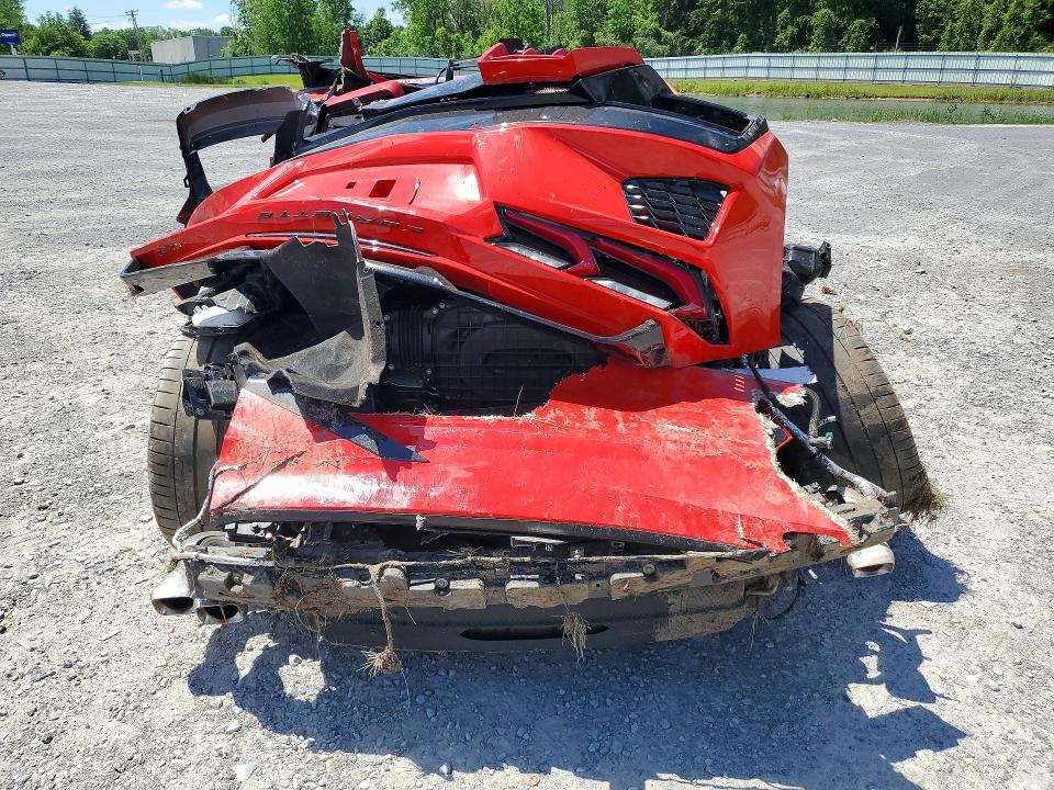 Photo 6 from auction – 2021 CHEVROLET CORVETTE with VIN 1G1YB2D47M5106128