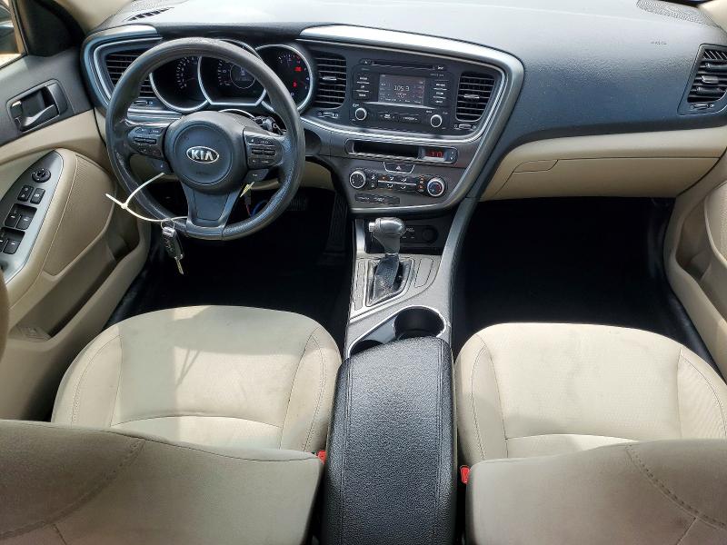 Photo 8 from auction – 2015 KIA OPTIMA with VIN 5XXGM4A72FG387941