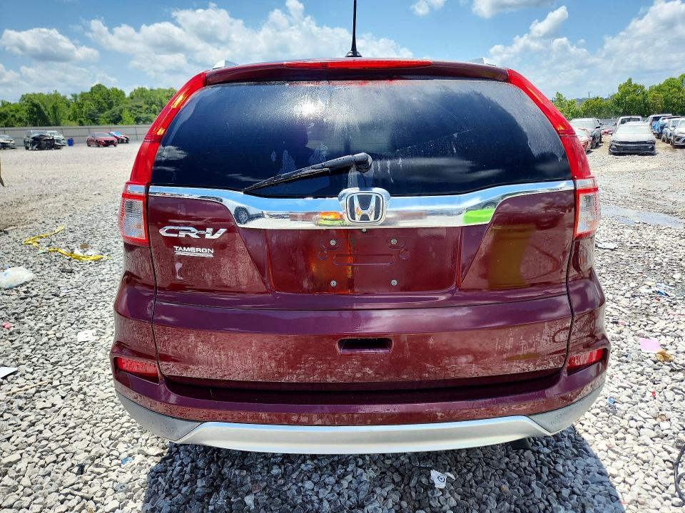 Photo 6 from auction – 2016 HONDA CR-V with VIN 2HKRM3H7XGH509296
