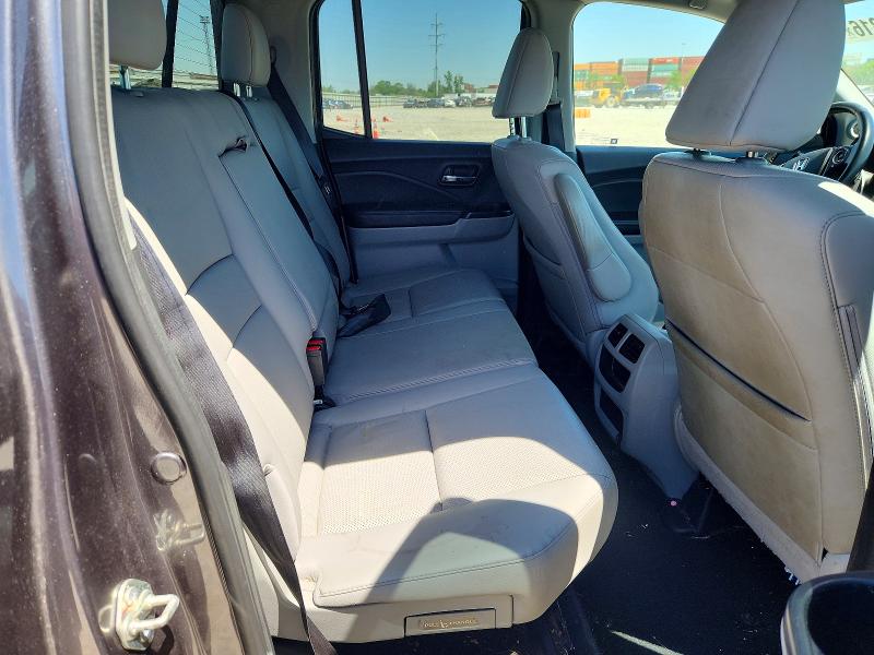Photo 10 from auction – 2017 HONDA RIDGELINE with VIN 5FPYK3F75HB029498