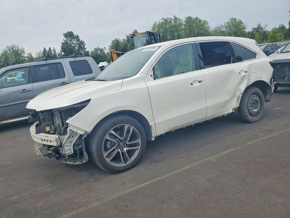 ACURA MDX 2017 with VIN 5FRYD4H88HB009680 - Photo from auction