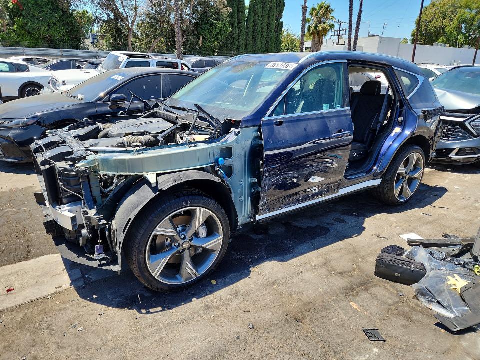 GENESIS GV80 2025 with VIN KMUHEESC3SU256439 - Photo from auction