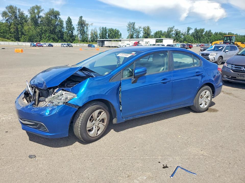 HONDA CIVIC 2015 with VIN 2HGFB2F57FH528529 - Photo from auction