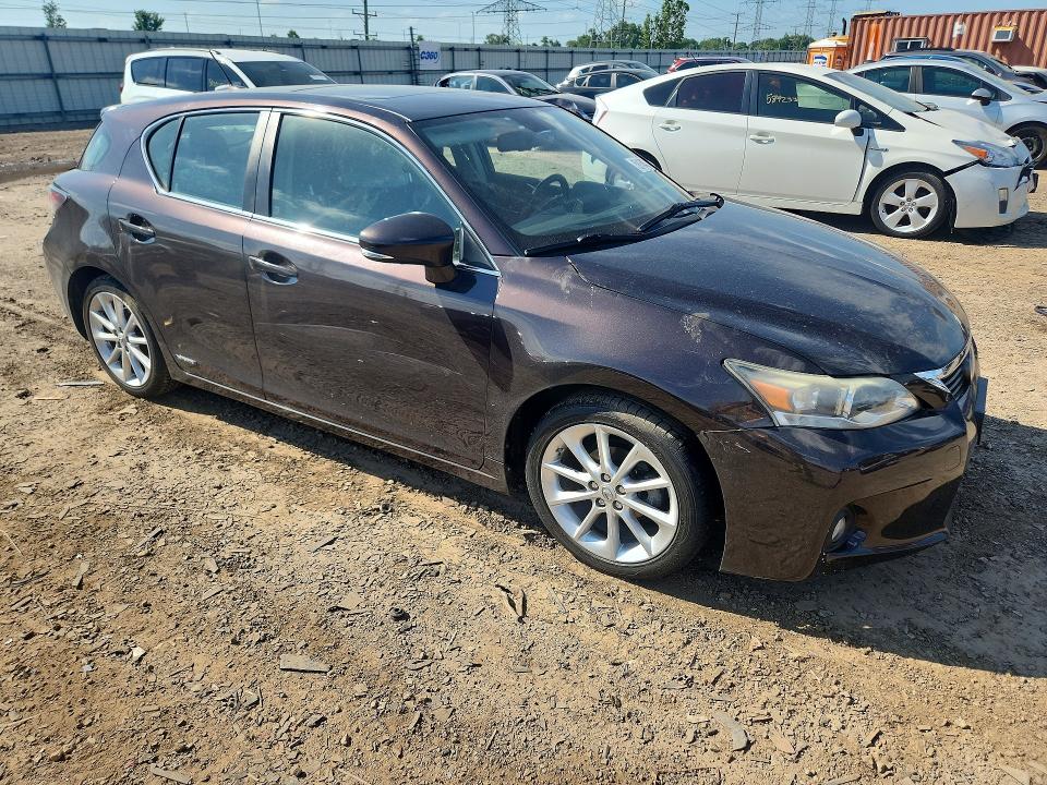 Photo 4 from auction – 2012 LEXUS CT with VIN JTHKD5BH4C2113566