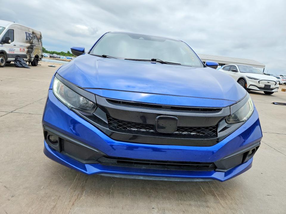 Photo 5 from auction – 2020 HONDA CIVIC with VIN 19XFC2F85LE030410