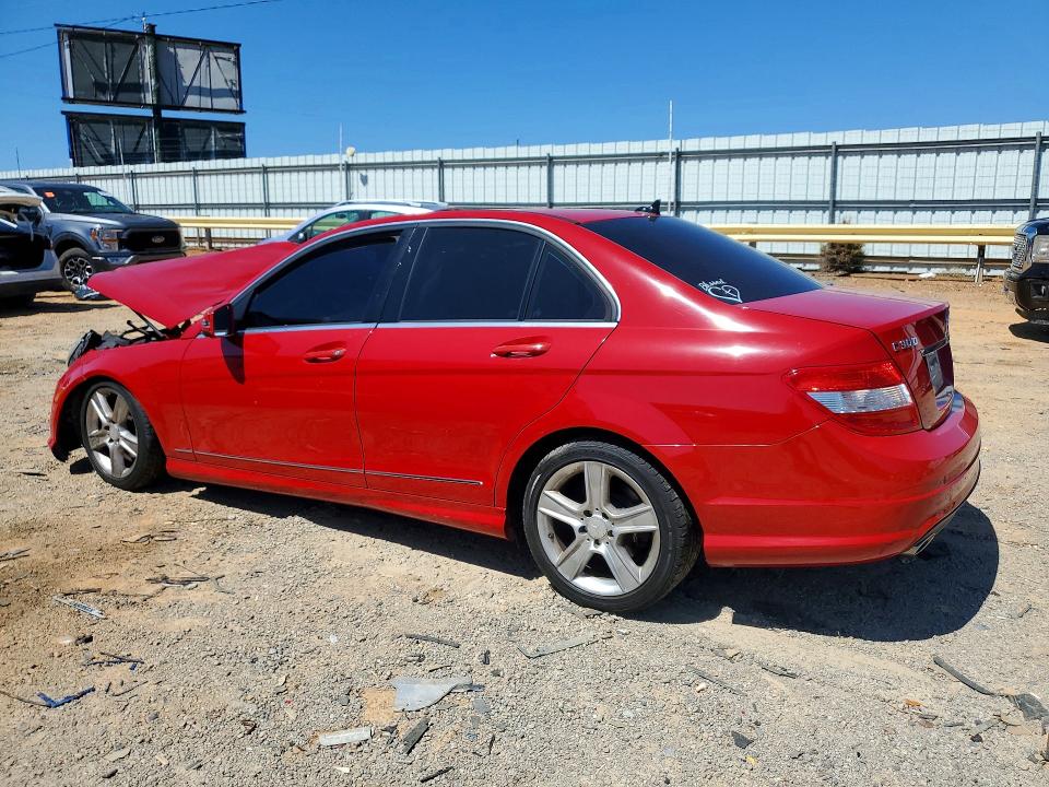 Photo 2 from auction – 2010 MERCEDES-BENZ C with VIN WDDGF8BBXAR104928