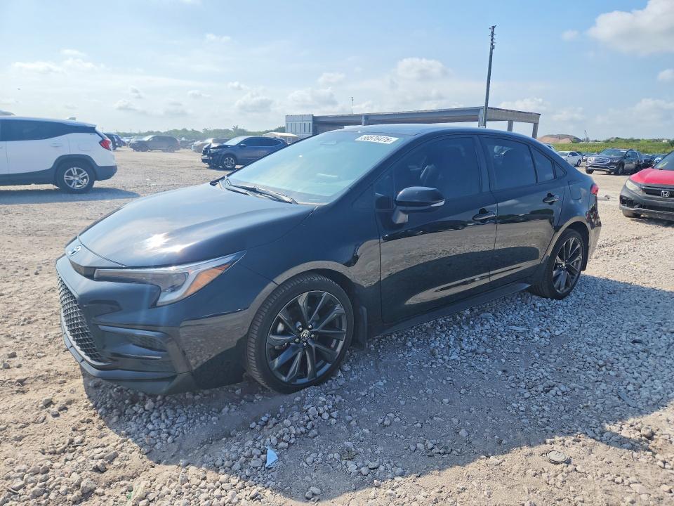 TOYOTA COROLLA 2024 with VIN 5YFS4MCEXRP215612 - Photo from auction