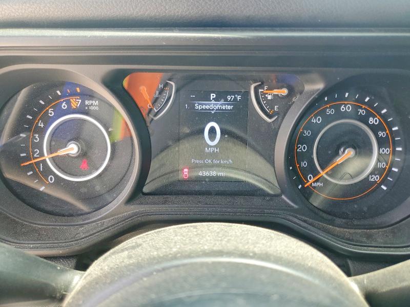 Photo 9 from auction – 2024 JEEP GLADIATOR with VIN 1C6HJTAG2RL123413
