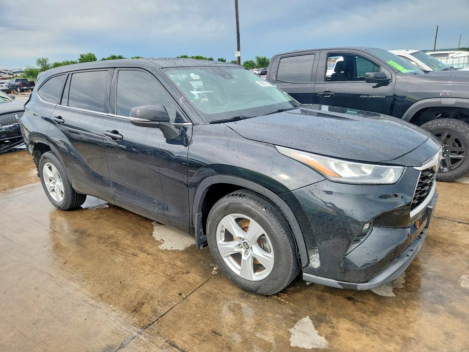 Photo 4 from auction – 2020 TOYOTA HIGHLANDER with VIN 5TDBZRBH3LS500516