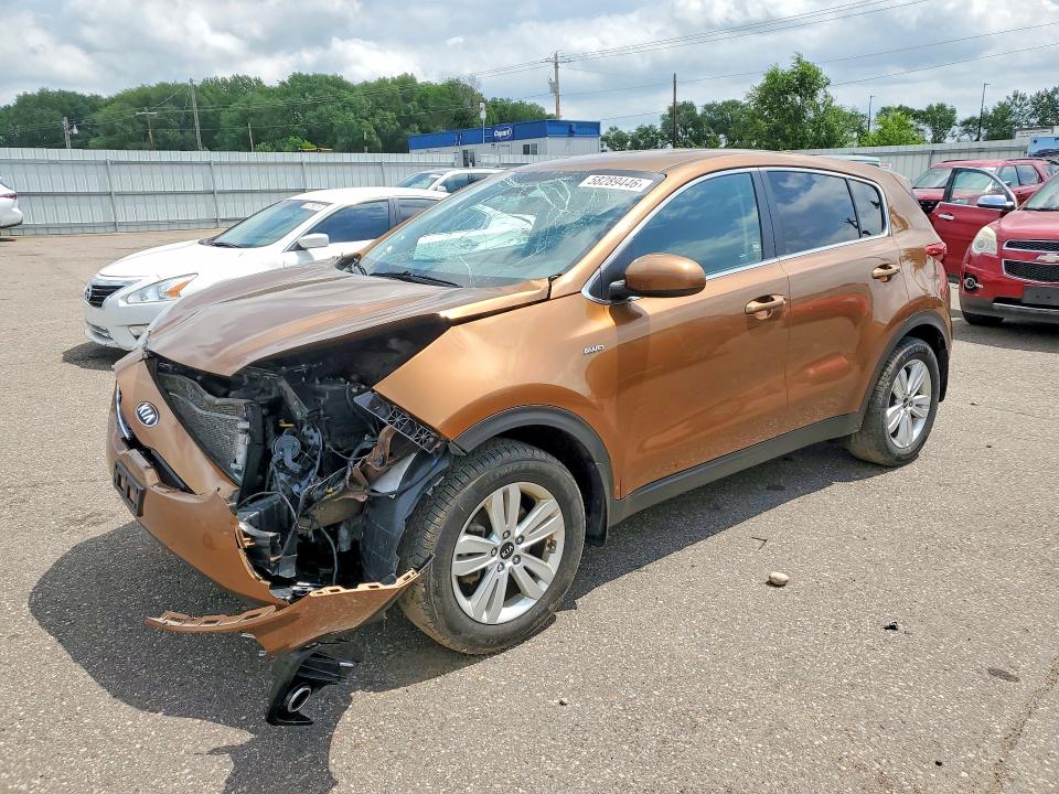 Photo 1 from auction – 2019 KIA SPORTAGE with VIN KNDPMCAC5K7539334
