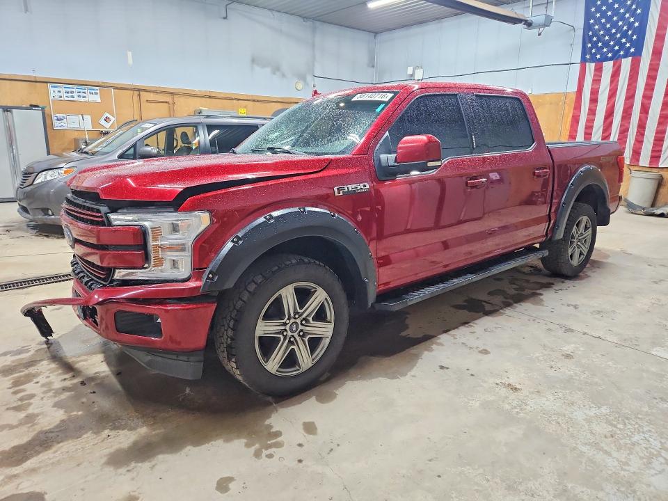FORD F150 2018 with VIN 1FTEW1EP0JFB99100 - Photo from auction