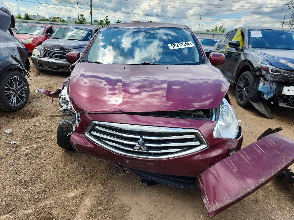 Photo 5 from auction – 2019 MITSUBISHI MIRAGE with VIN ML32F3FJ1KHF14491
