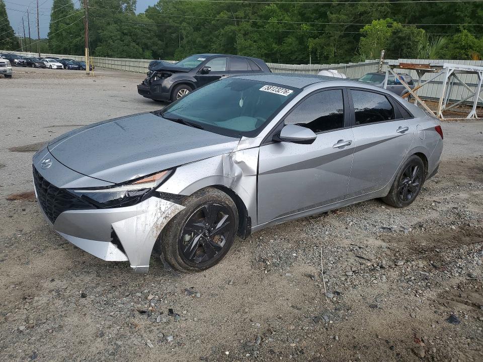 HYUNDAI ELANTRA 2023 with VIN 5NPLM4AG1PH110296 - Photo from auction