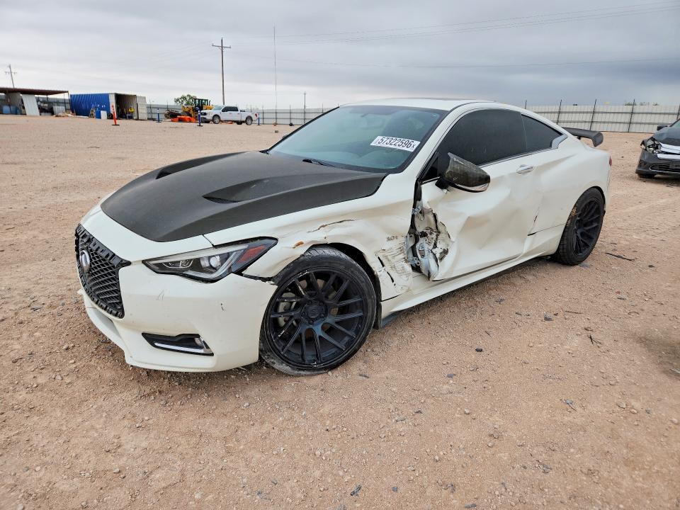 INFINITI Q60 2018 with VIN JN1EV7EK8JM343355 - Photo from auction